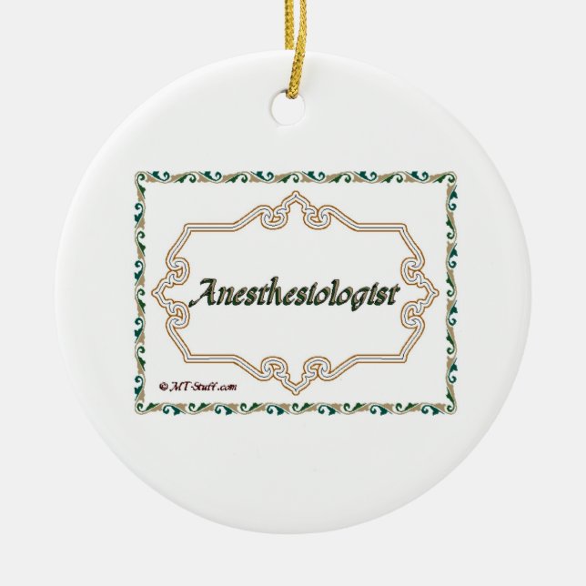Anästhesiologe Doctor Ornament (Vorne)