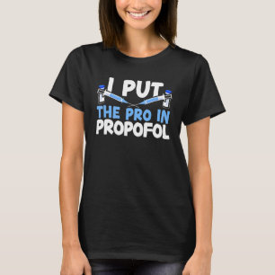 Anästhesiologe Doktor Medizin Krankenhaus Anesthes T-Shirt