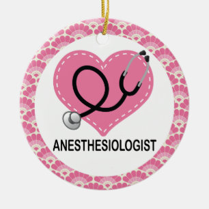 Anästhesiologe-Geschenk-Verzierung Keramik Ornament