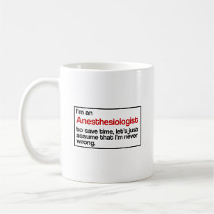 Anästhesiologe Kaffeetasse
