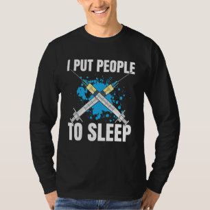 Anästhesiologie für Anästhesist Krankenpflege Anäs T-Shirt