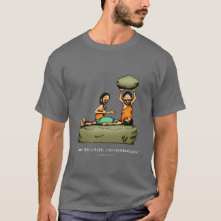Anästhesiologin Caveman Spaß Tee Shirt