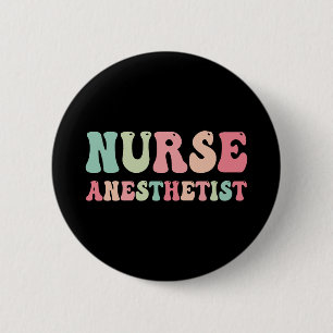 Anästhesist Nurse ist im Gesundheitswesen von ents Button
