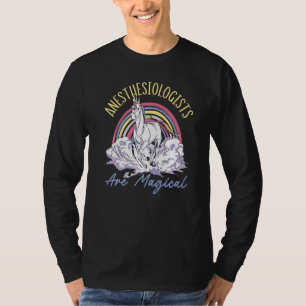 Anästhesist Sind Magischer Arzt Anästhesie Uni T-Shirt