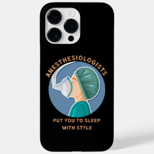 Anästhesisten lassen Sie stilvoll einschlafen Case-Mate iPhone 14 Pro Max Hülle