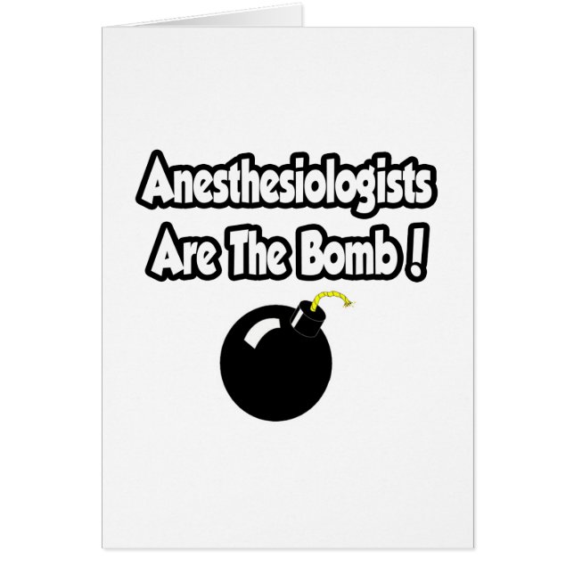 Anästhesisten sind die Bombe! (Vorne)