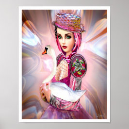 Anatidae Cyborg und Swan Poster