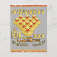 ANATIDAEPHOBIA - FURCHT VOR ENTEN! Gummiente