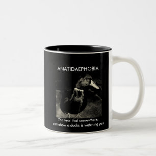 ANATIDAEPHOBIA ZWEIFARBIGE TASSE