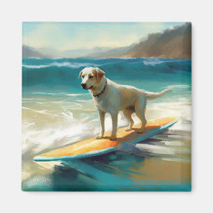 Anatolian Shepherd Beach Surfmalerei Magnet