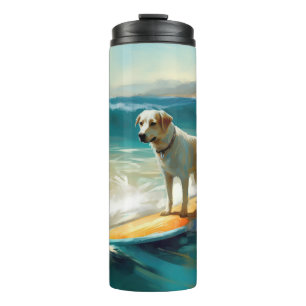 Anatolian Shepherd Beach Surfmalerei Thermosbecher