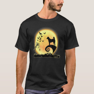 Anatolian Shepherd Beängstigend Moon Dog Halloween T-Shirt