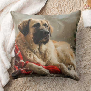 Anatolian Shepherd Dog Christmas festival Kissen