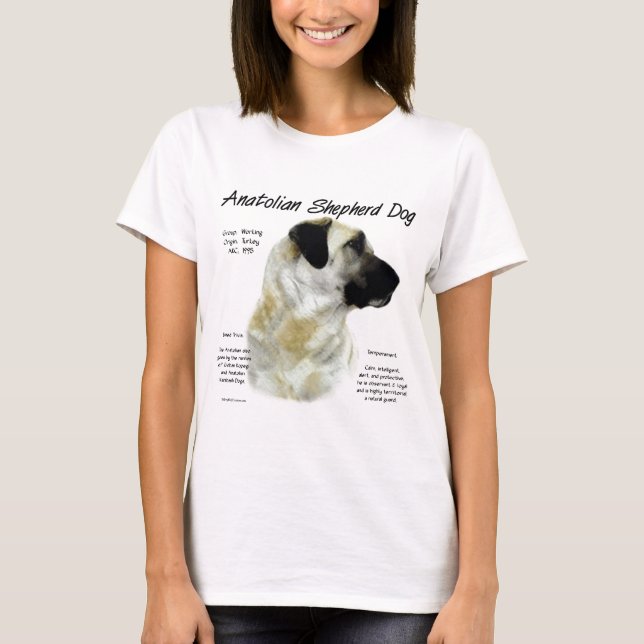 Anatolian Shepherd Dog History T-Shirt (Vorderseite)