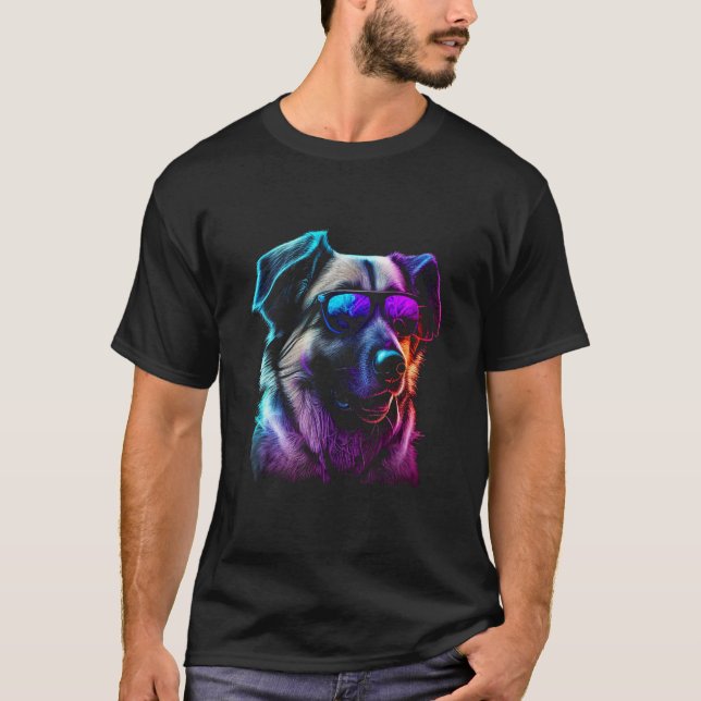 Anatolian Shepherd Dog owner Vaporwave Notorious D T-Shirt (Vorderseite)