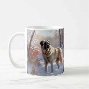 Anatolian Shepherd Let It Snow Christmas Kaffeetasse