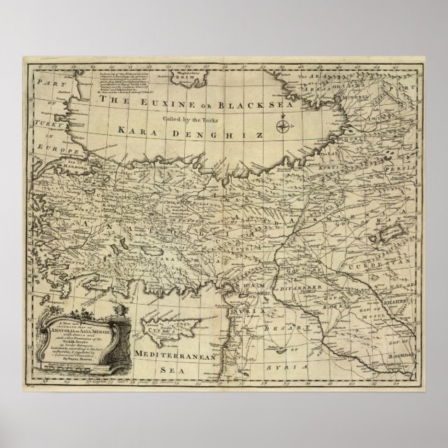 Anatolien, Syrien Poster (Vorne)