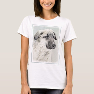 Anatolische Hirtenmalerei - Originelle Hundekunst T-Shirt