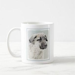 Anatolische Hirtenmalerei - Originelle Hundekunst Tasse