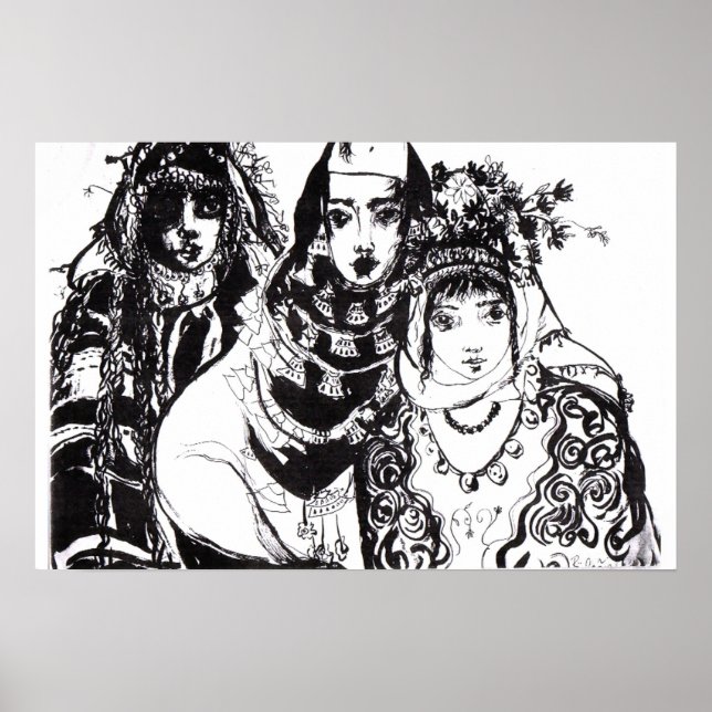 ANATOLISCHE MÄDCHEN POSTER (Vorne)