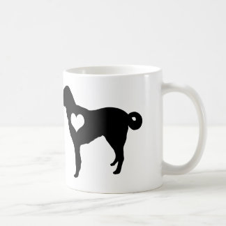 Anatolische Schäfer-Hundeherz-Tasse Tasse