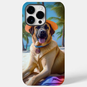 Anatolischer Hirtenhund am Strand, Geschenk für Hu Case-Mate iPhone 14 Pro Max Hülle