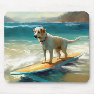Anatolischer Hirtenhund Strand Surfen Malerei Mousepad