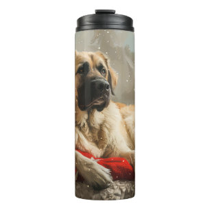 Anatolischer Hirtenhund Weihnachtsfest Thermosbecher