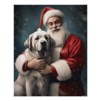 Anatolischer Schäferhund mit Weihnachten des Weihn