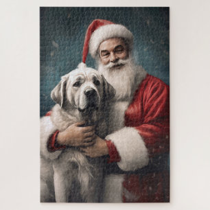 Anatolischer Schäferhund mit Weihnachten des Weihn Puzzle