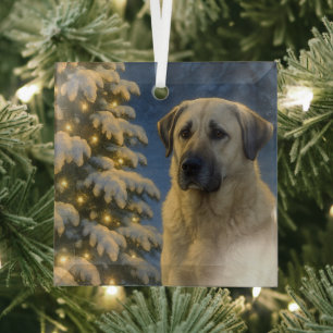 Anatolischer Schäferhund Urlaub  Ornament Aus Glas