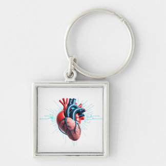 Anatomical Heart - Artistic Medical Abbildung Schlüsselanhänger