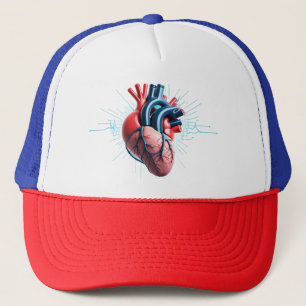 Anatomical Heart - Artistic Medical Abbildung Truckerkappe