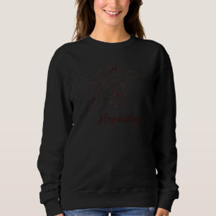 Anatomie der Leber Medizinischer Student Hepatolog Sweatshirt