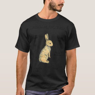 Anatomie der Liebe Kaninchenöste des Süßen Tiers T-Shirt