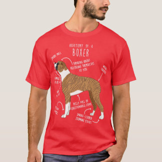 Anatomie des Boxerdogs 1 T-Shirt