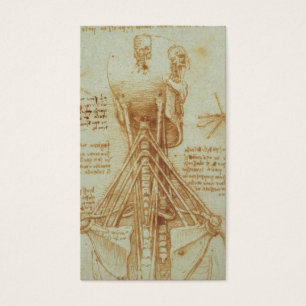 Anatomie des Halses durch Leonardo da Vinci C.