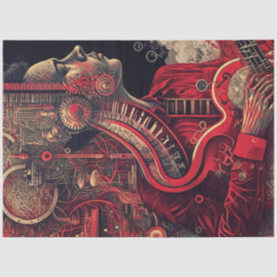 Anatomie des Musikreihen-Designs 12 Seidenpapier