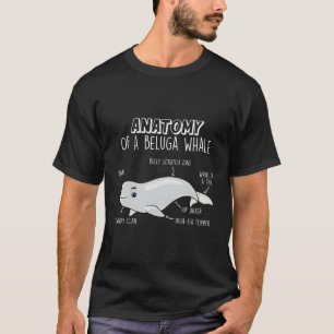 Anatomie des Whales von Beluga T-Shirt