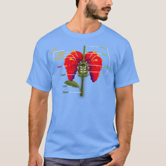Anatomie einer Blume T-Shirt