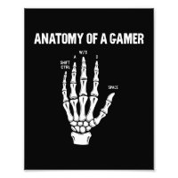 Anatomie einer Gamer Skeleton-Hand