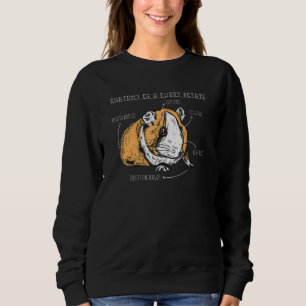 Anatomie einer Guinea aus Furry Potato Schweinefle Sweatshirt