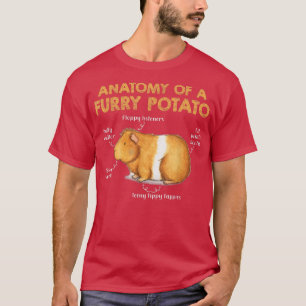 Anatomie einer Guinea aus Furry Potato Schweinefle T-Shirt