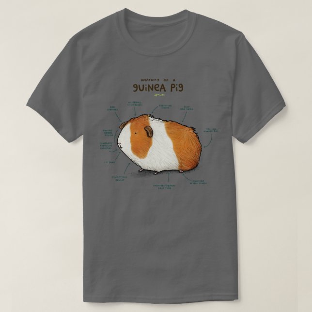 Anatomie einer Guinea T-Shirt (Design vorne)