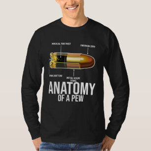 Anatomie einer Kirchenbank-Sicherheit und schützen T-Shirt