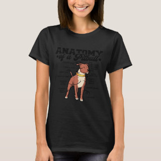 Anatomie einer Pitbull Pittie Mama Pittie Vater Do T-Shirt