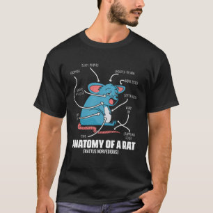 Anatomie einer Rattendefinition für Maushaube T-Shirt