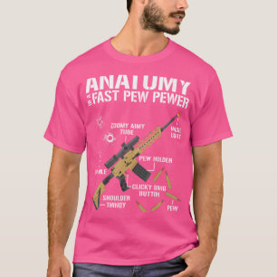 Anatomie einer schnellen Pew Pewer - Rifle - Funny T-Shirt