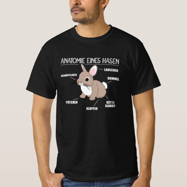 Anatomie einer sonnigen Knochenerklärung T-Shirt (Vorderseite)
