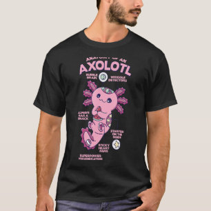 Anatomie eines Axolotl T-Shirt